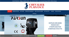 Desktop Screenshot of chevalier-plaisance.com